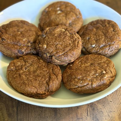 Banana Bread Chocolate Chip Cookies 