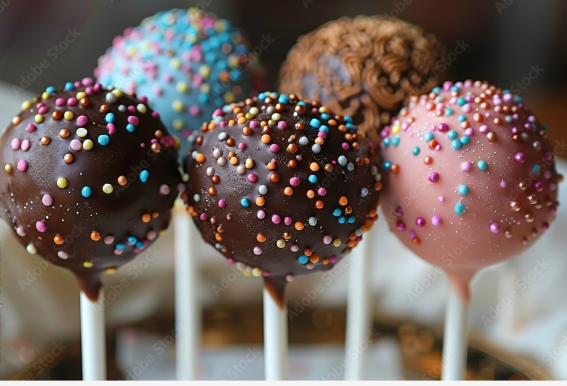 Cake pops (Option to choose color and flavor must buy 12 or more) *Gluten Free