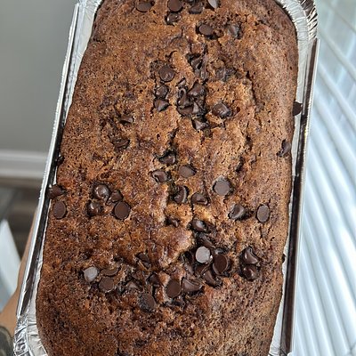 Sourdough Chocolate Chip Banana Bread