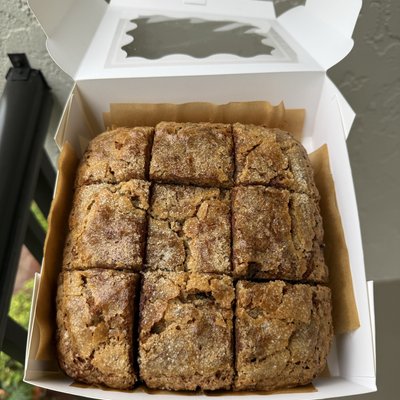 Banana Bread Squares 