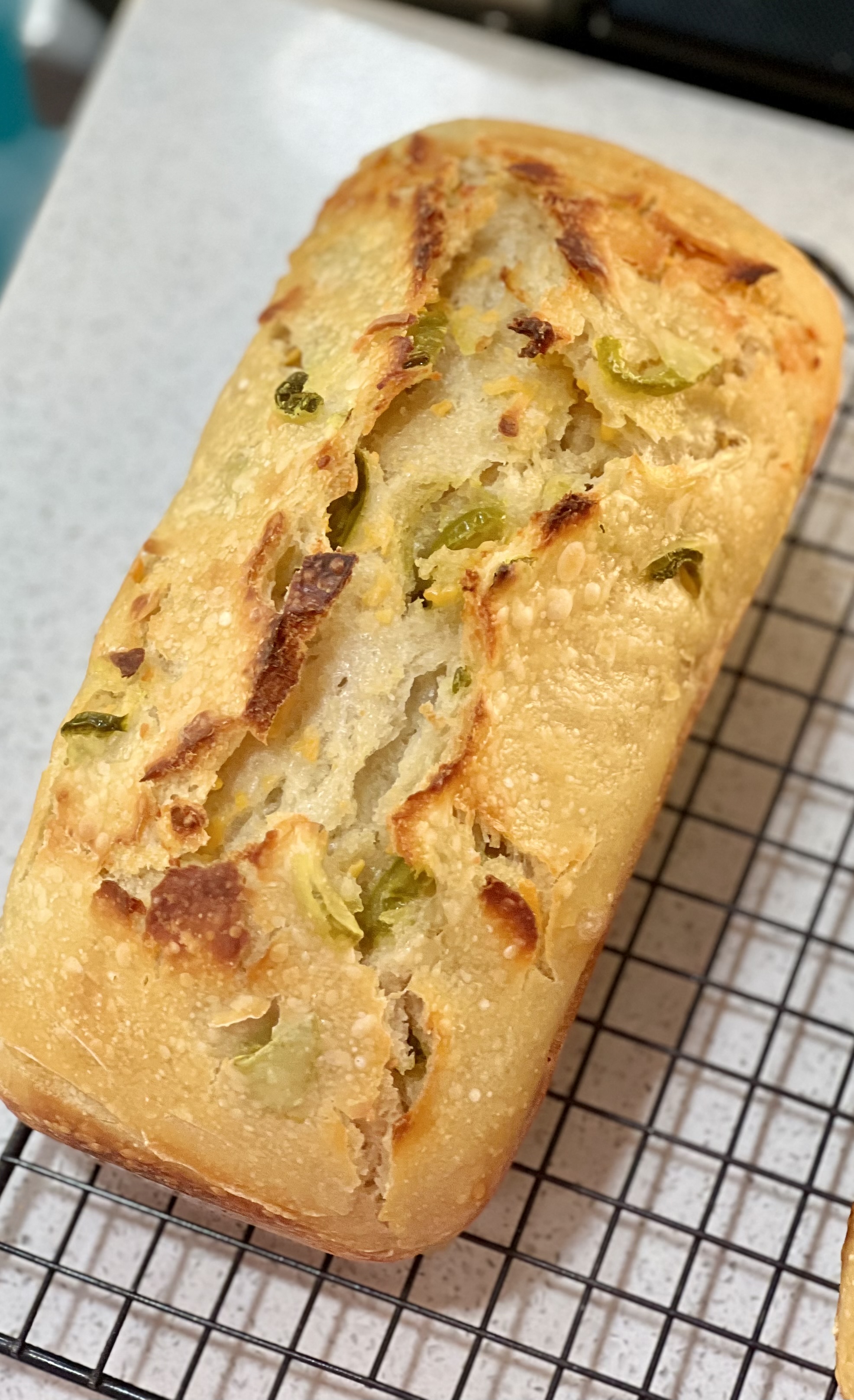 Jalepeno Cheddar Sourdough 