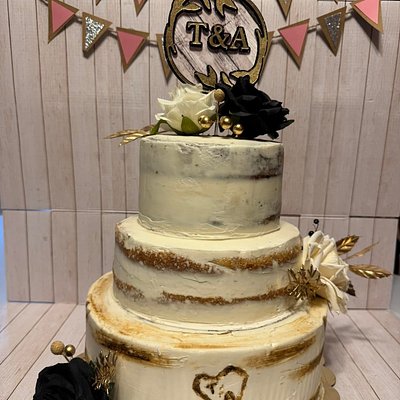 3 Tier Wedding Cake