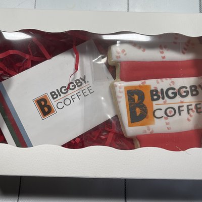 Coffee Cup Cookie Package - Bigby