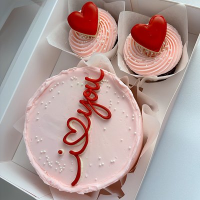 Bento Cake + Cupcake Box
