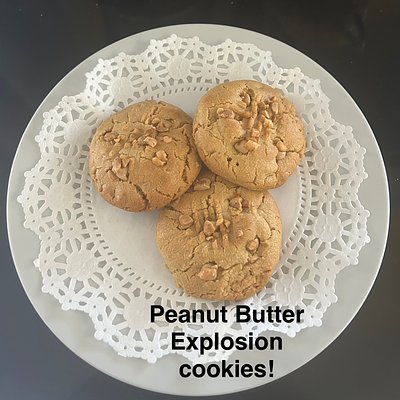 Peanut Butter Explosion Cookies