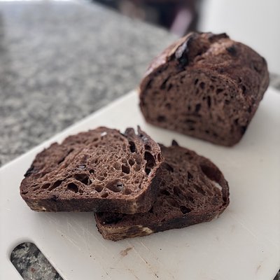 Chocolate Bread Loaf 