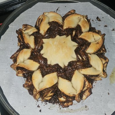 Sourdough Nutella Star Bread