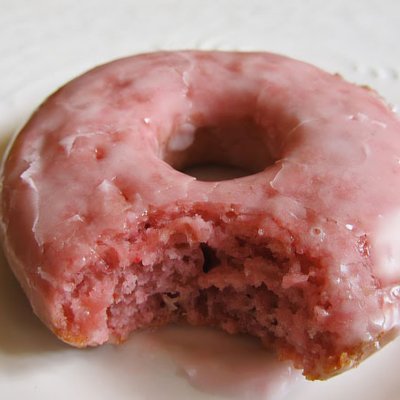 Strawberry Glazed Donuts (6)