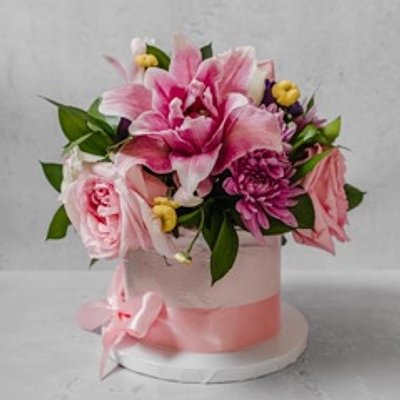 Mothers Day Floral Cake