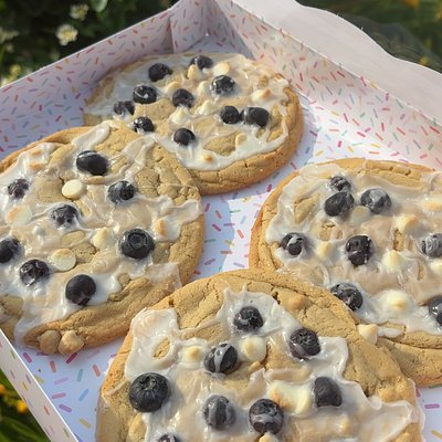 Lemon Blueberry Cookies