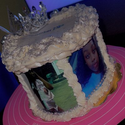 6 Inch 3 Layer Burn Cake With Pics 