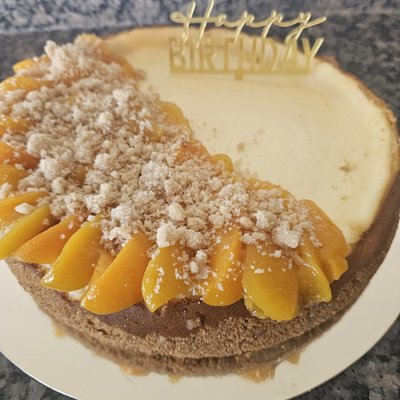 10 Inch Cheesecake With Topping
