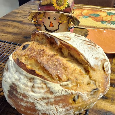 Rosemary-Garlic-Italian Seasoned Bread - 1/2 Loaf