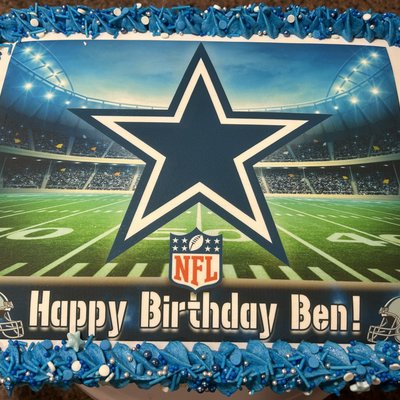 Dallas Cowboy Cake