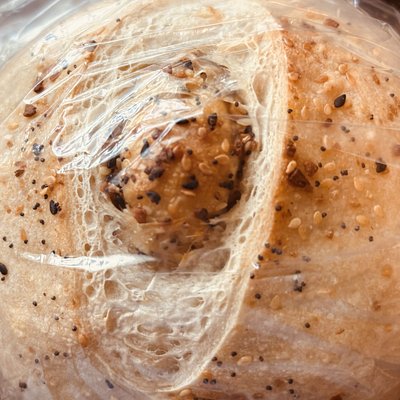 Medium Everything Bagel Seasoning Sourdough 