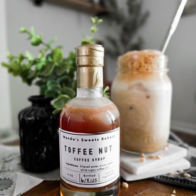 Toffee Nut Syrup (12 Oz)