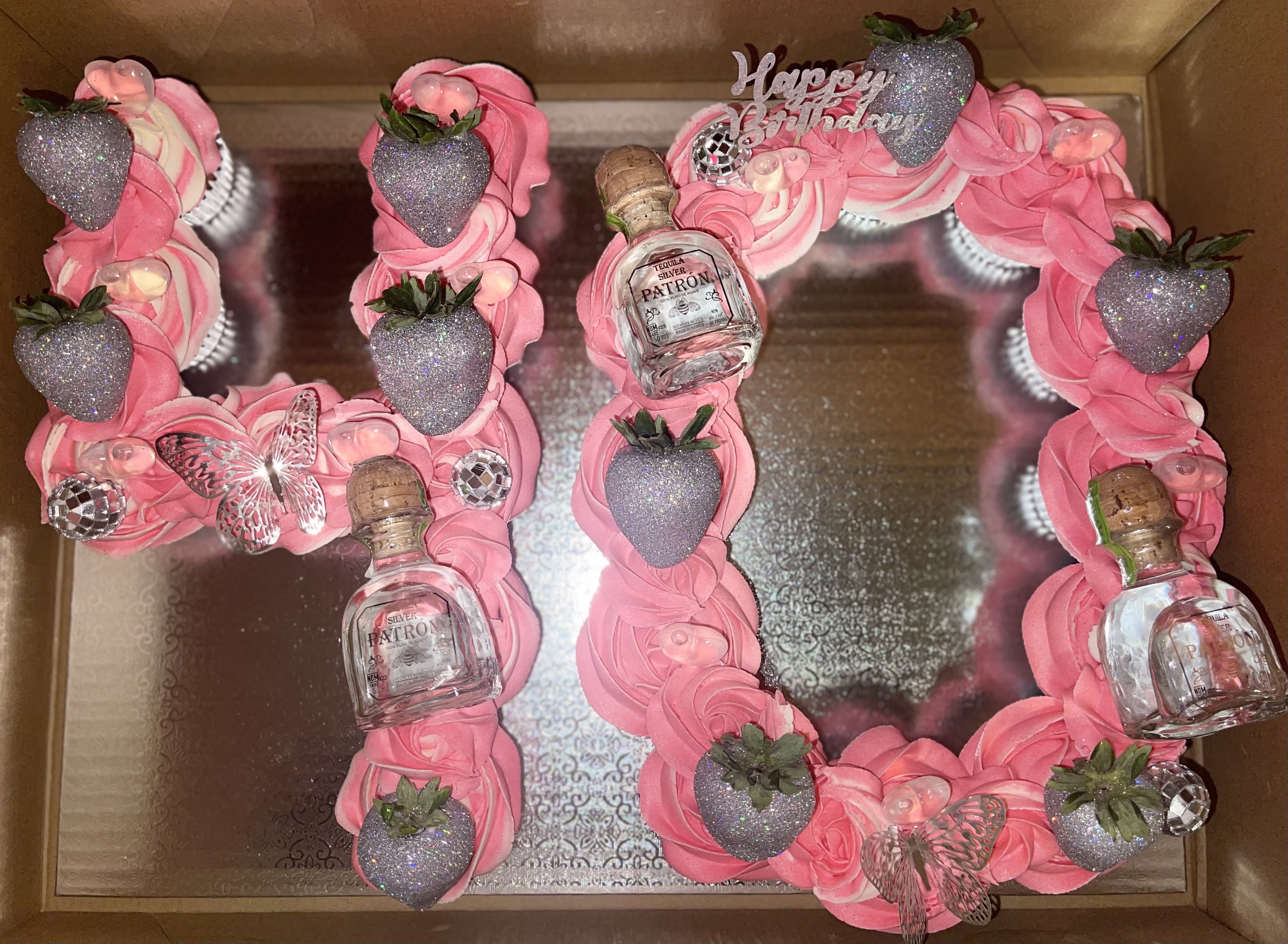 Custom Cupcake Monogram