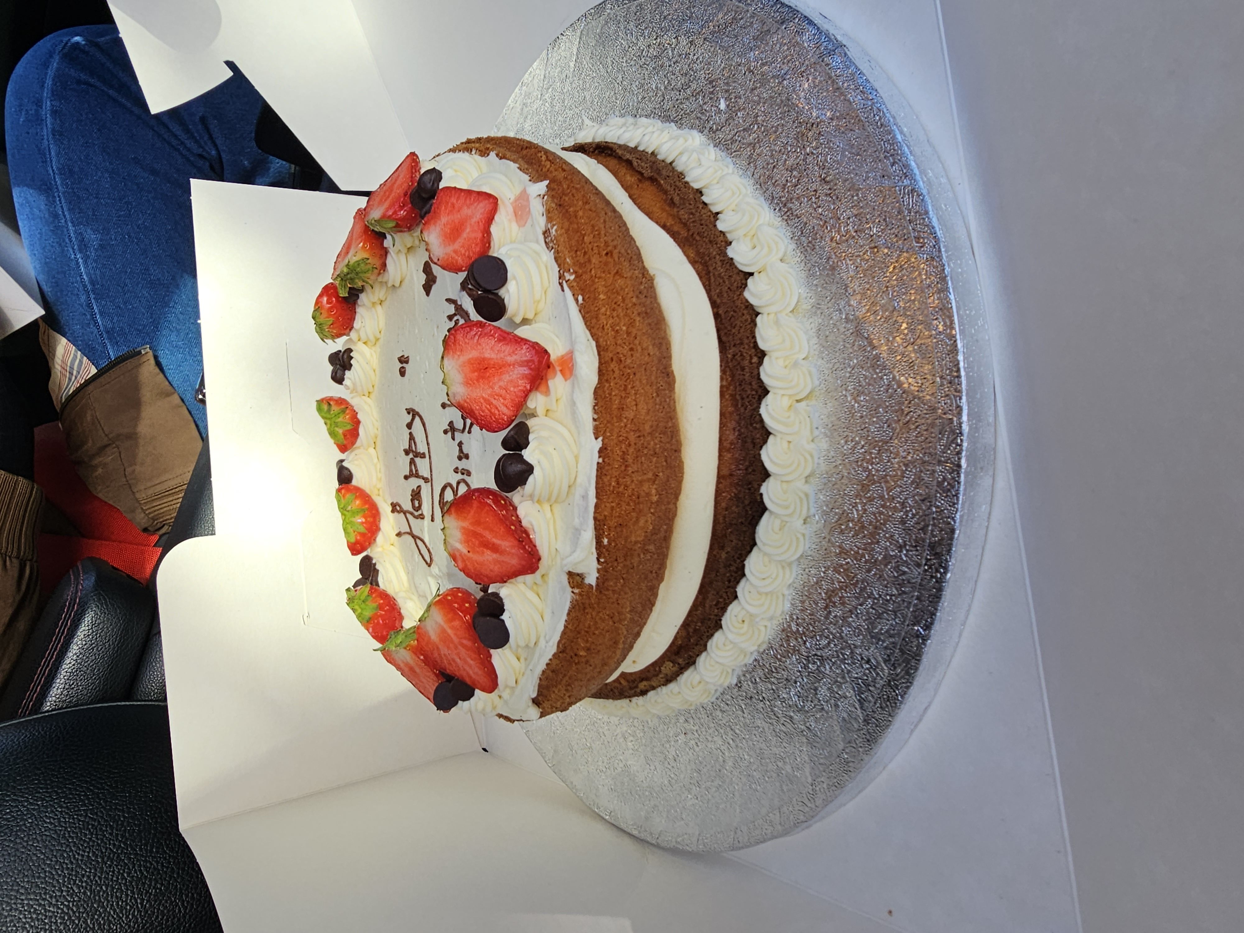 Birthday Cake Serves 6-8 People