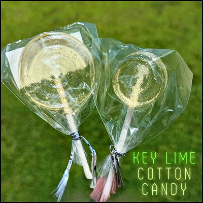 Key Lime Cotton Candy (Set Of 8)