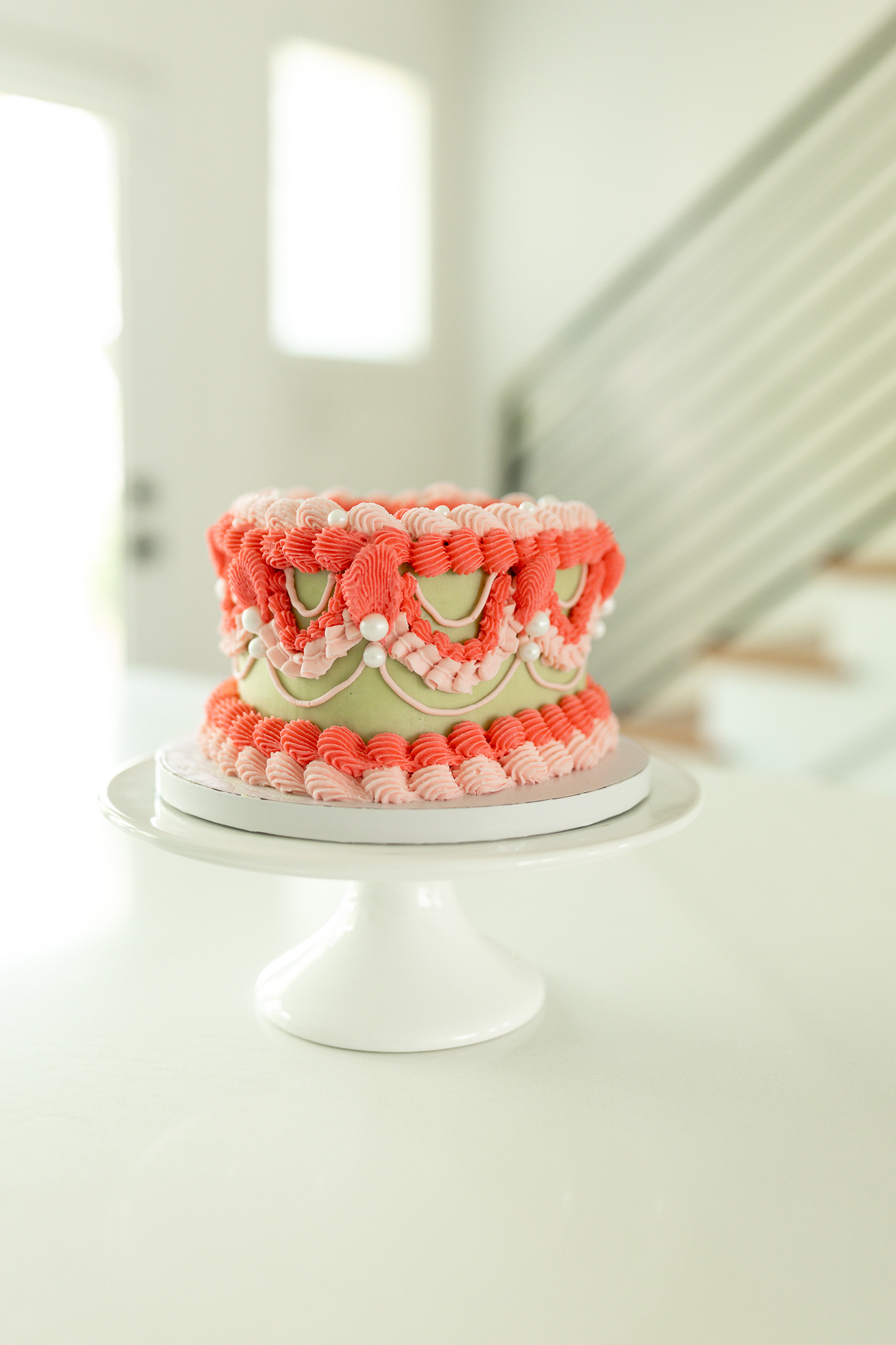 6” Heart Cake