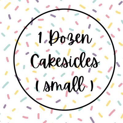 1 Dozen Cakesicles (small)