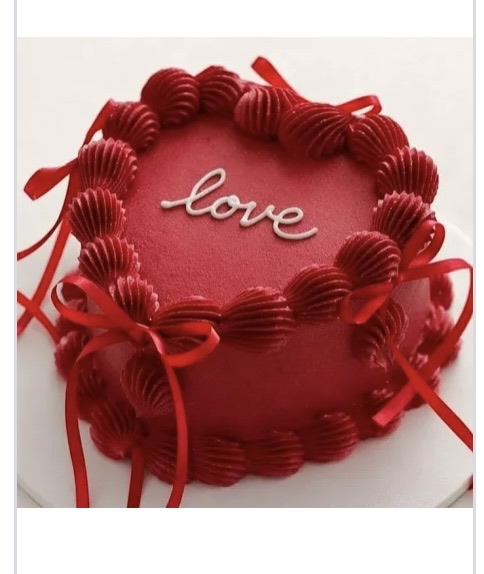 6 Inch Heart Cake