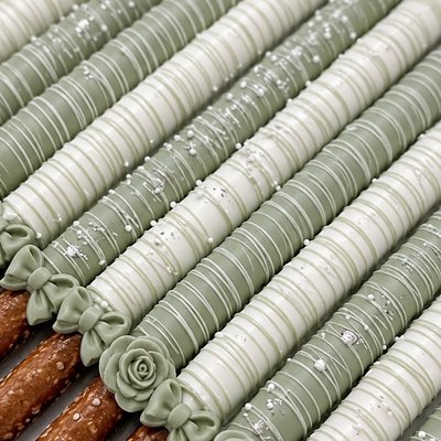 Dipped Pretzel Rods