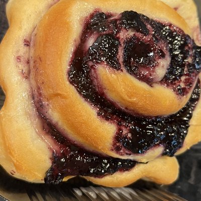 Blueberry & Lemon Cream Cheese Swirls