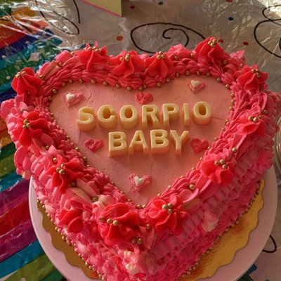Vintage Heart Cake