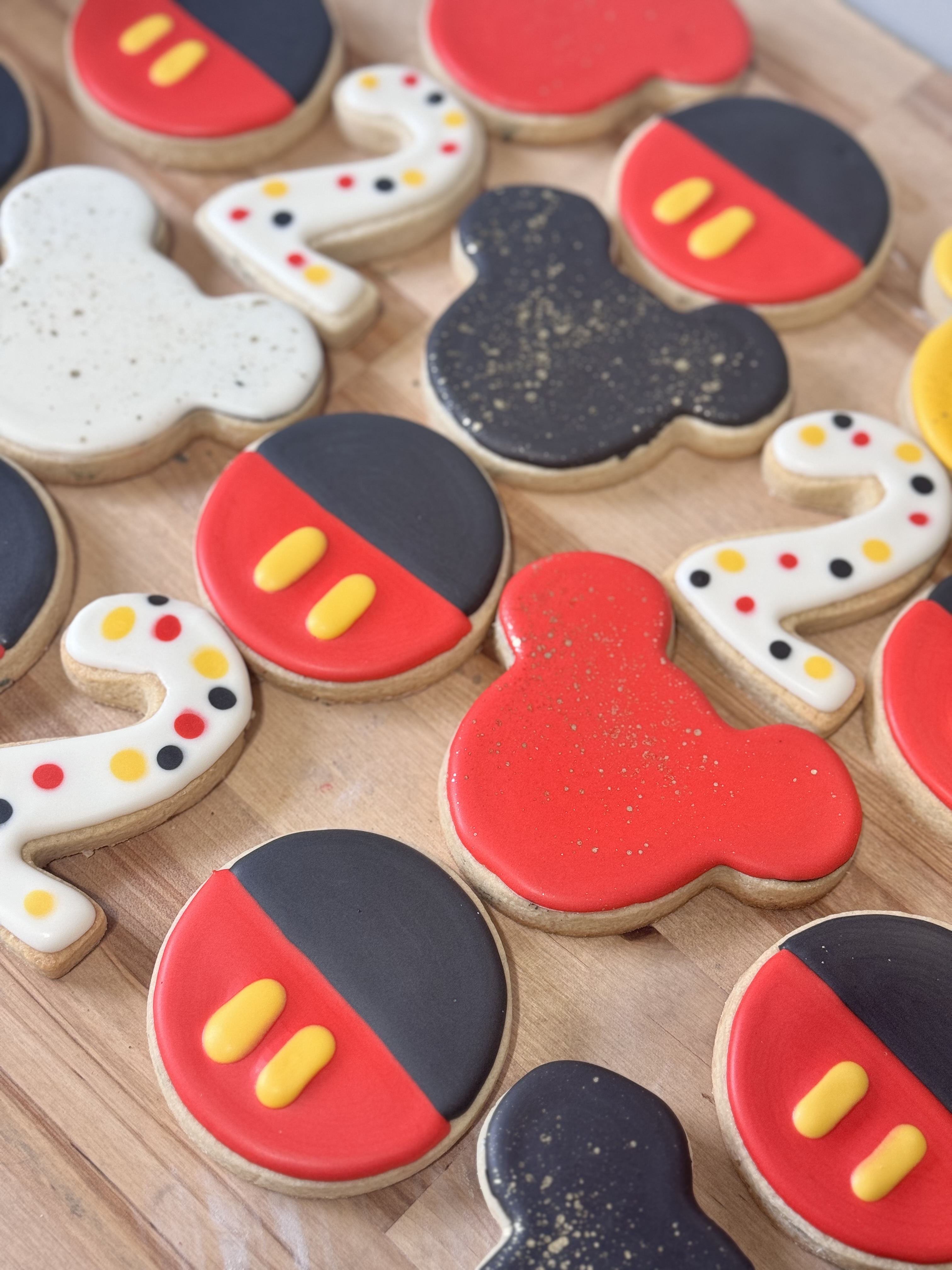 Mickey Mouse Sugar Cookies