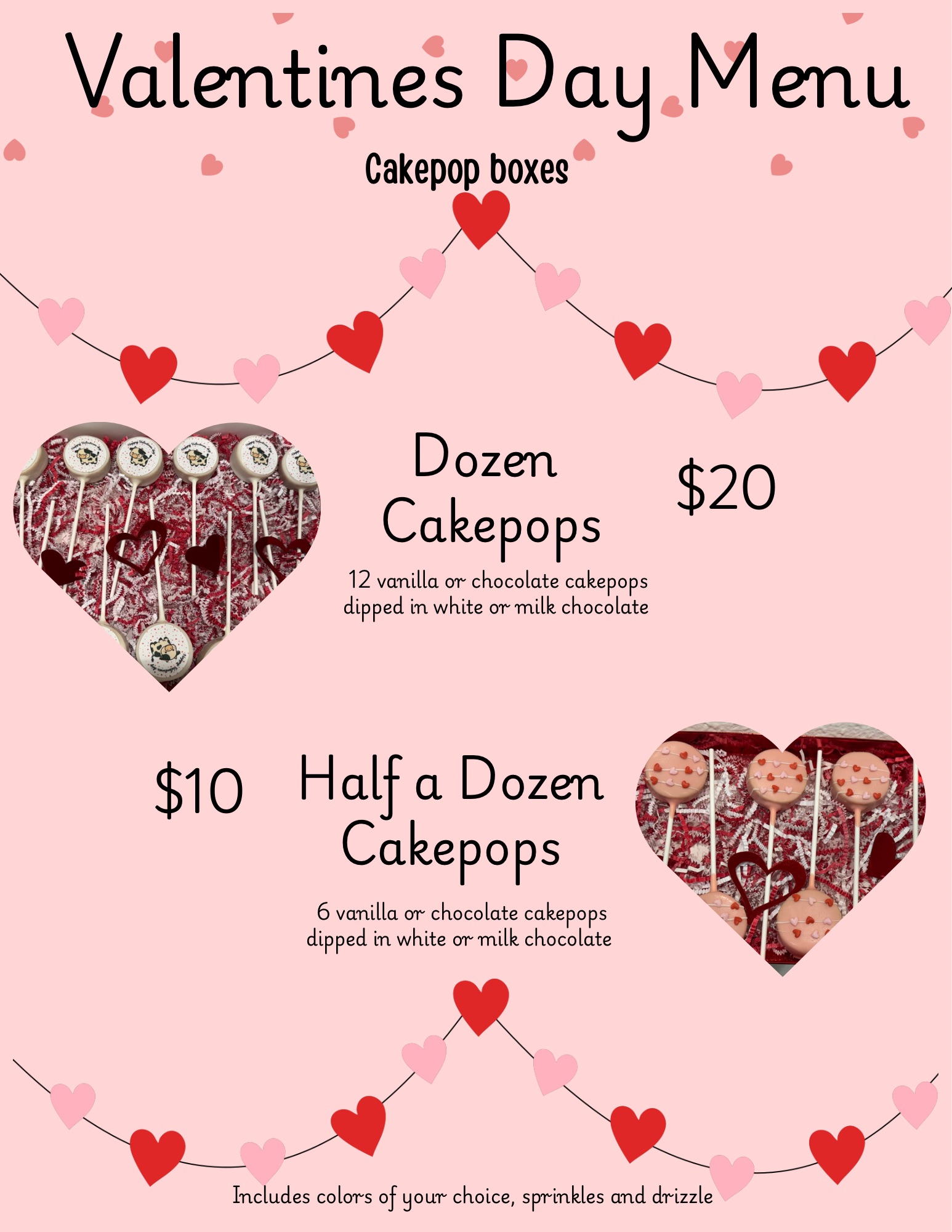 Valentine’s Day Cake Pops 