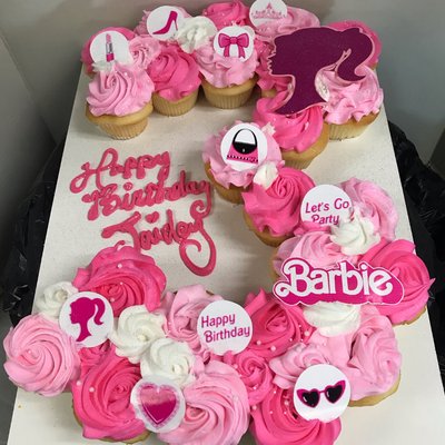 Number Cupcake Cake Sale