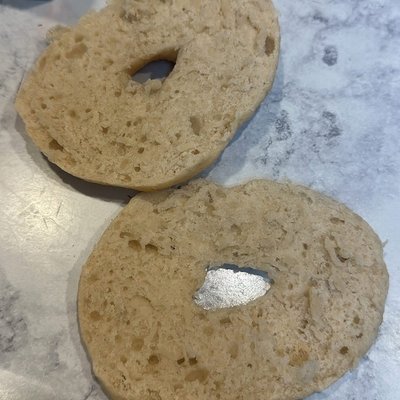 Plain bagels (6)