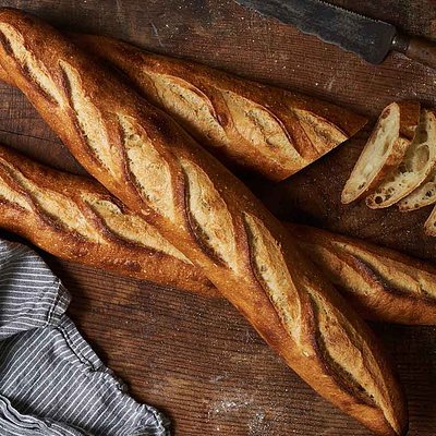 Sourdough baguette