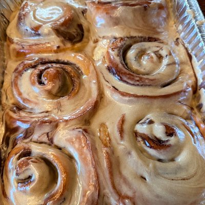 1/2 Dozen Cinnamon Rolls (specialty Available)
