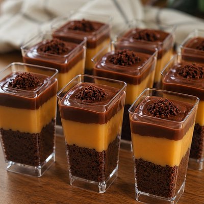 Mini shots de Chocolúcuma 25unidades