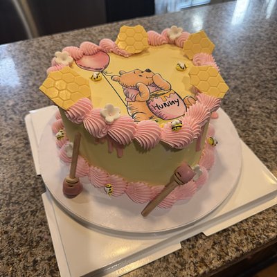 8” Heart Shaped Cake (15-20 Servings) 