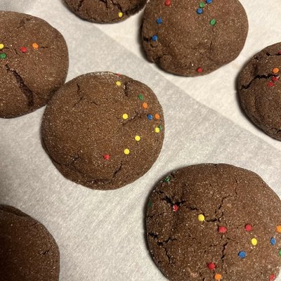 Cosmic Brownie Cheesecake Cookies