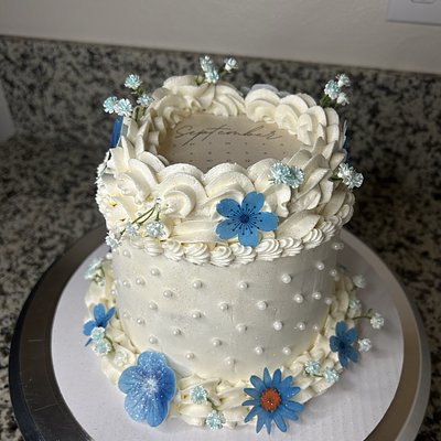 Edible Wafer Flowers (5-8 inc.)