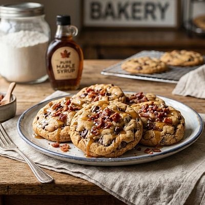 Maple Bacon Cookies 