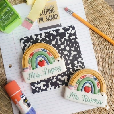 Personalized Rainbow Plaque 