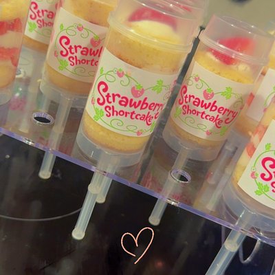 Cake Push Pops 