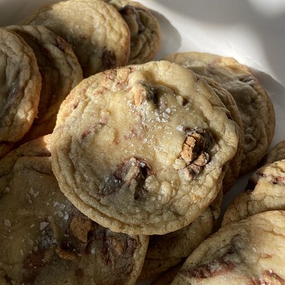 Reese’s Peanut Butter Cookies With Sea Salt