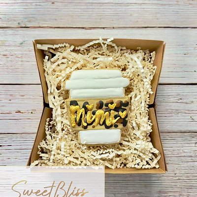 Customizable Name Mother’s Day Coffee Cookie Set