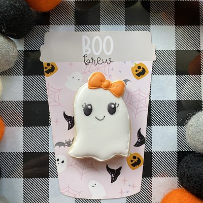 Boo Brew Mini Cookie Card 👻☕ (Cookie, Card, & Gift-card)