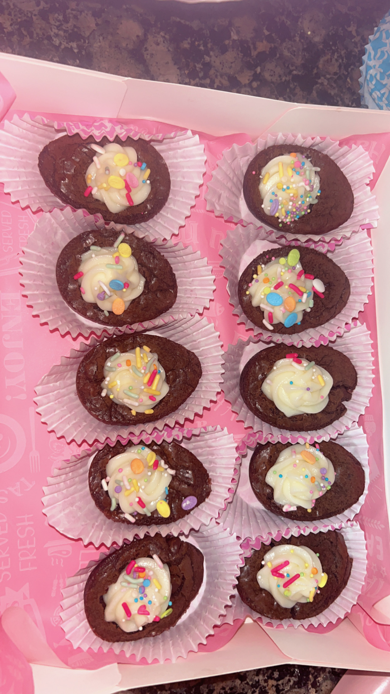 Brownie Deviled Eggs 1 dz