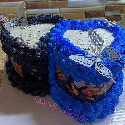 Double Heart Cake