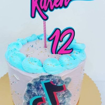 Logo Tiktok Cake 