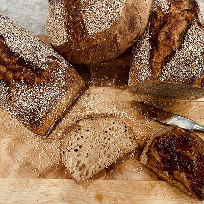 Sourdough Honey Wheat loaf-900g