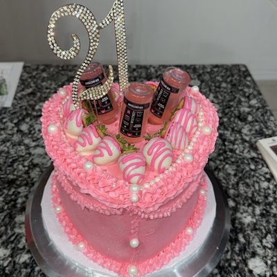 8” 🩷 Cake